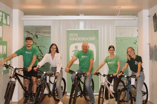 SOS Kinderdorf Fahrrad Spende